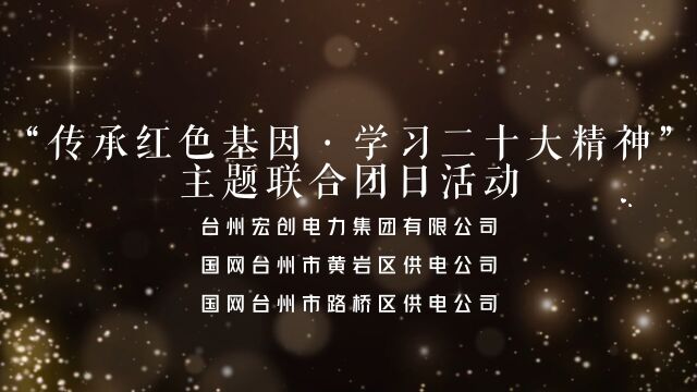 “传承红色基因,学习二十大精神”主题联合团日活动