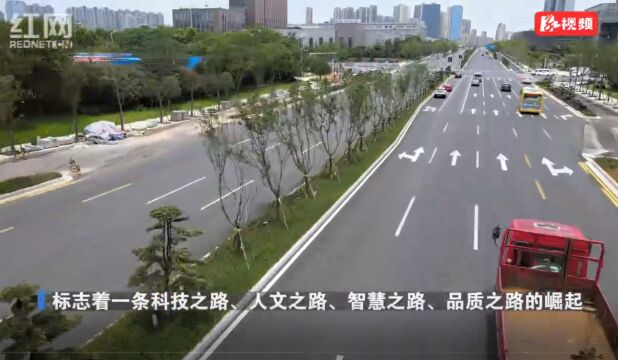 桐梓坡路提质改造项目入选2022年“精美长沙”示范名单