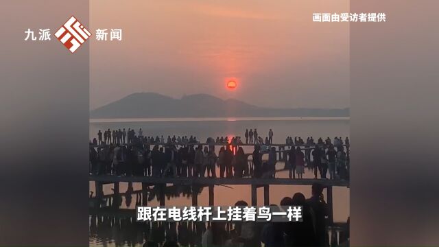 武汉大学生给周末旅游加料:周一凌晨回武汉,还能去凌波门看日出