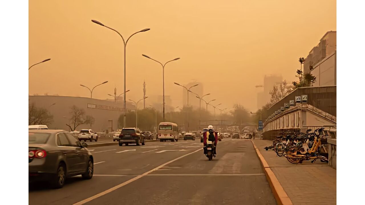 受沙尘影响 北京全市空气质量已达严重污染