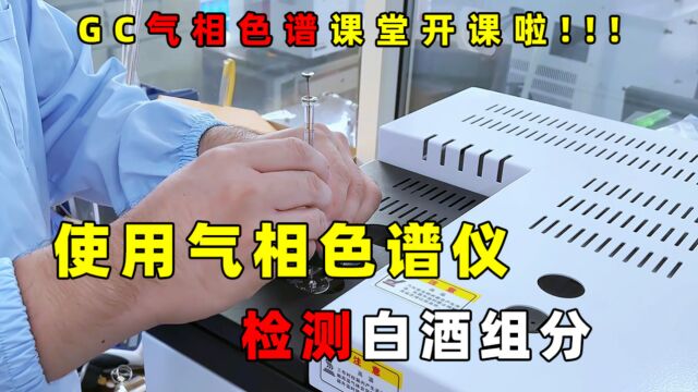 使用气相色谱仪分析白酒组分的操作流程