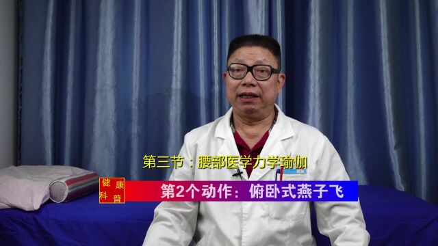 [医学力学瑜伽] 第三节 第2个动作:俯卧式燕子飞