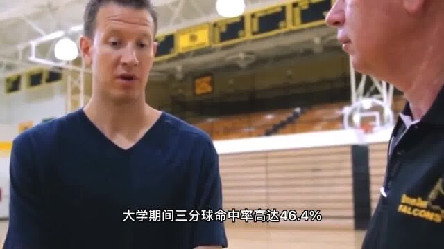 只会投三分能进NBA吗?姚明前队友诺瓦克痴迷三分 荣膺三分王