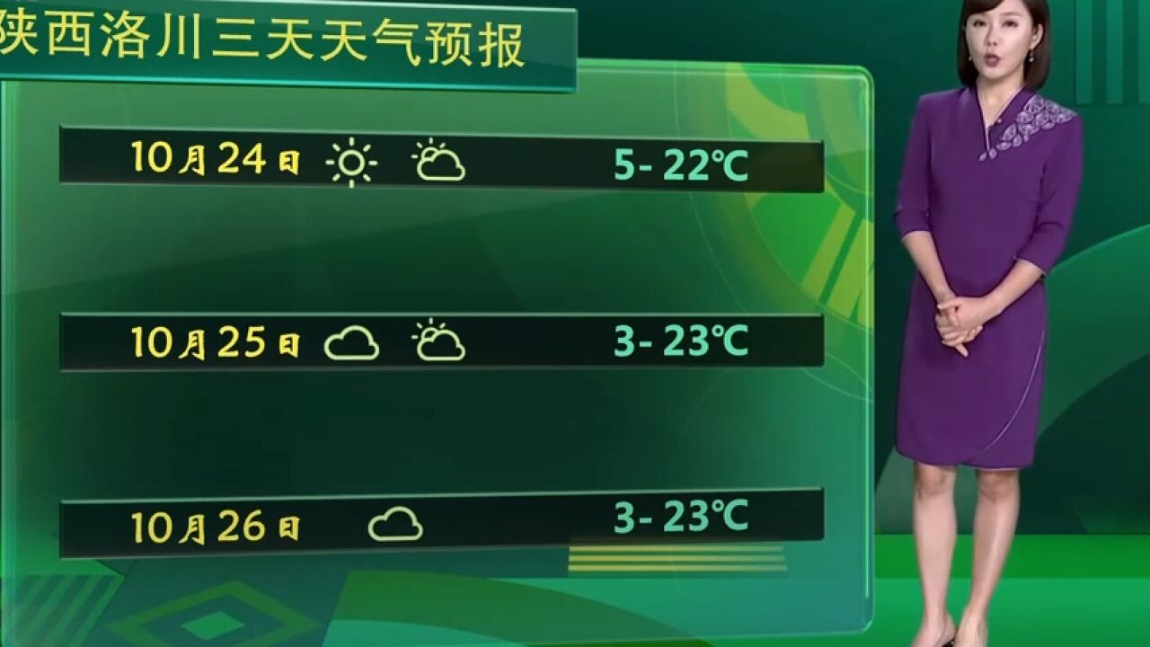 陕西洛川苹果丰收上市,未来三天没有雨水打扰,但温差大注意保暖