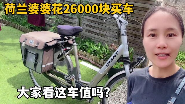 在法国,婆婆花26000块买一辆助力车,又费电又费人的,到底图啥?