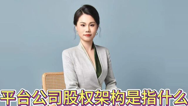 平台公司股权架构是指什么