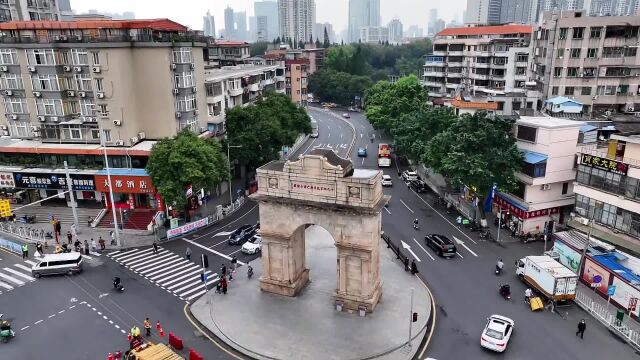 属于广东抗日英雄的凯旋门,粤军十九路军陵园纪念碑,致敬先烈