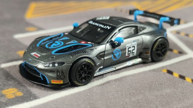 拓意POPRACE 1:64 阿斯顿马丁Aston Martin Vantage GT3 合金车模