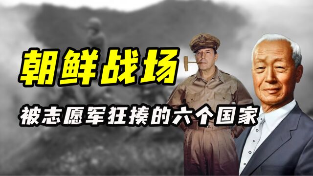 抗美援朝哪6个国家被志愿军揍得最惨?有军队没抗住20分钟