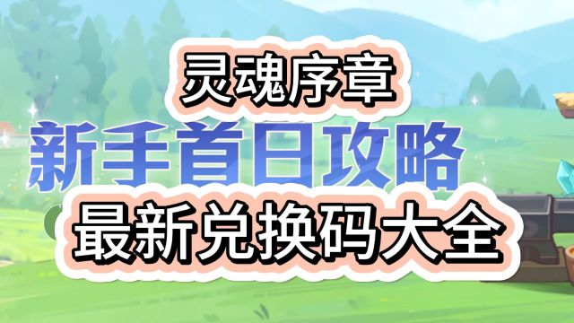 灵魂序章新手最强攻略:0氪与氪金正确开局方式,及阵容推荐(内含兑换码)