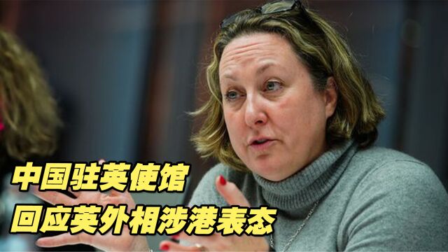 中国驻英使馆:英方没有资格对香港事务指手画脚!