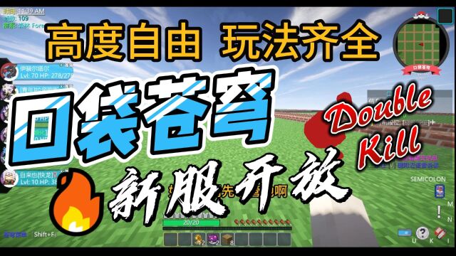 【神奇宝贝】口袋苍穹高自由度!无点卷!幸运方块开箱!