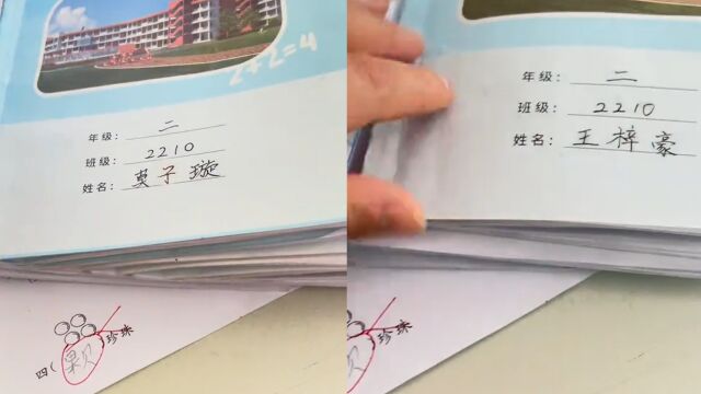 老师晒作业本上学生姓名,满屏同音字看花眼,90后父母取名规律?