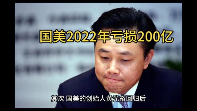 国美2022年亏损200亿