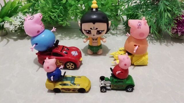 玩具故事:小猪一家的新汽车