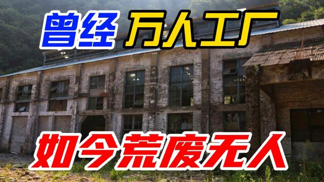 曾经上万人的兵工厂,上百栋建筑荒废30年,如今送人都不一定要