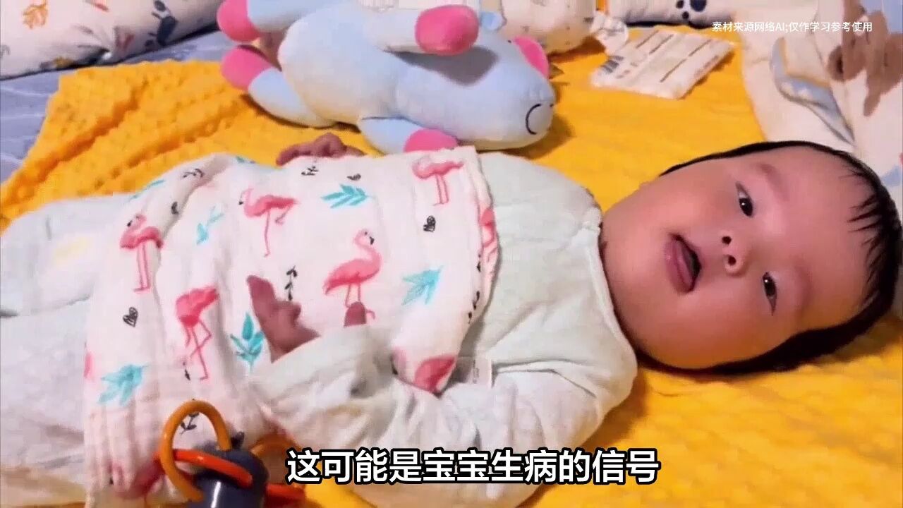 宝宝睡觉的几种表现,可能是生病了,父母要留心