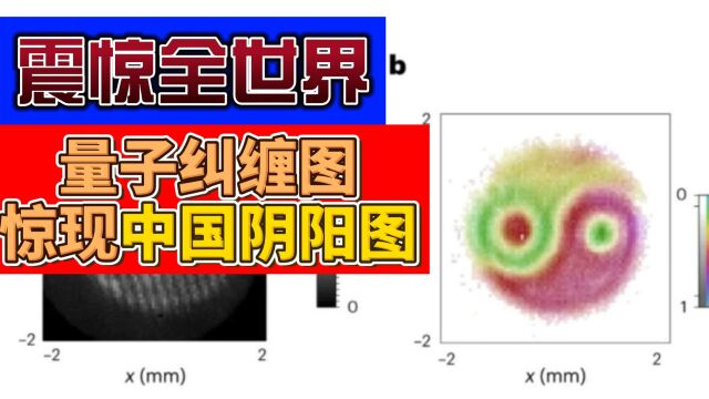 外国团队拍到量子纠缠图,竟与中国太极图相似!它们有何神秘联系