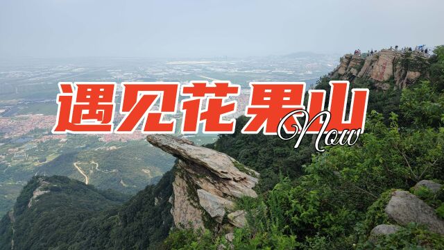 花果山迎来暑假游客