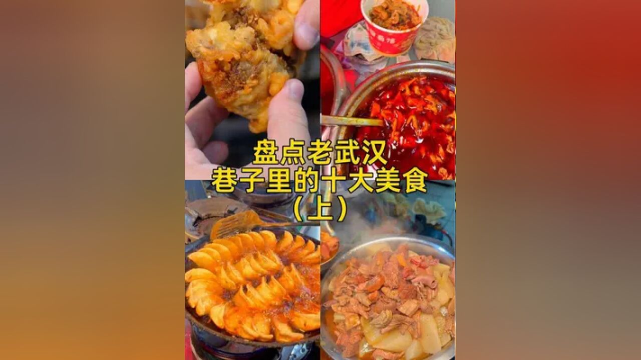 《盘点老武汉巷子里的十大美食(上)》