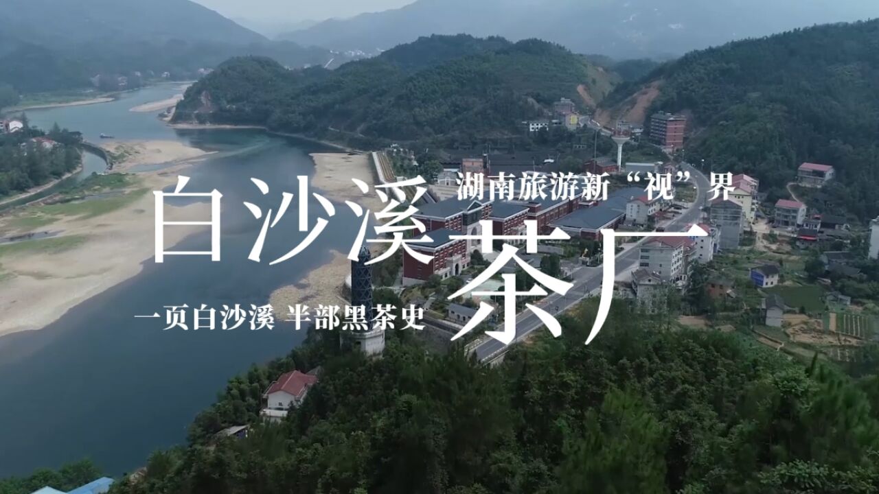 湖南旅游新“视”界 ⑭|白沙溪:茶厂里做“茶旅”,更有诗和远方