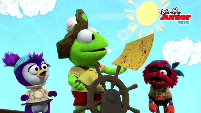 Muppet Pirate Shanty | Music Video | Muppet Babies | Disney Junior