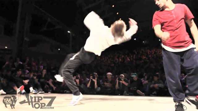 2011年Hip Opsession 7 比赛 地板舞1v1对决 SQUARES vs MASTA