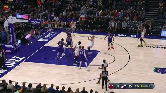 公牛vs爵士英文原声全场回放