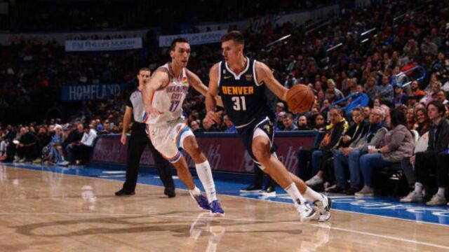 钱查尔vs雷霆集锦 全场20分得力帮手辅佐约基奇