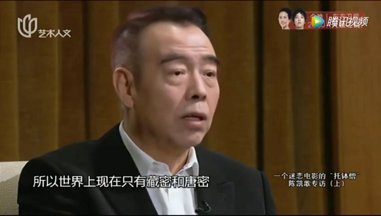 著名国际导演陈凯歌现场爆料自己对网友0评价太看重,令人唏嘘!