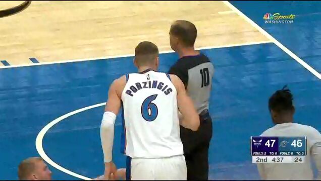 NBA常规赛：黄蜂vs奇才中文解说全场回放