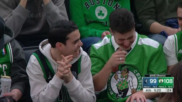 NBA常规赛：森林狼vs凯尔特人第4节中文解说回放