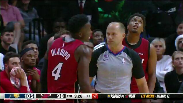 NBA常规赛：步行者vs热火 英文解说全场回放