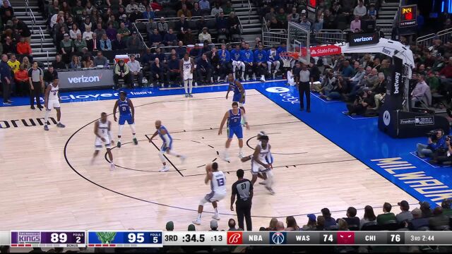 国王113-126雄鹿 雄鹿有惊无险终结国王三连胜