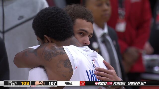 篮网108-107老鹰 欧杜合砍54分篮网10连胜升至东部第二