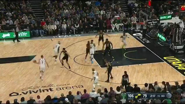 NBA常规赛：雄鹿vs爵士中文解说全场回放