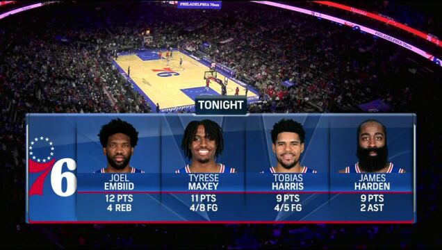 火箭vs76人第3节英文原声回放