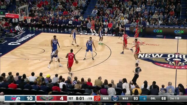 论体格子我还真没怕过谁 锡安硬刚塔克翻身跳投稳稳命中