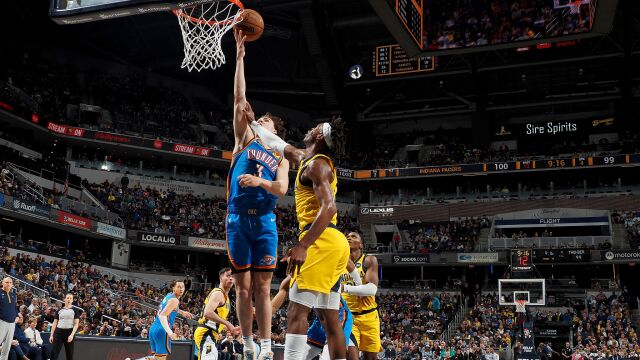 吉迪vs步行者集锦 全场21+7+4难阻球队失利