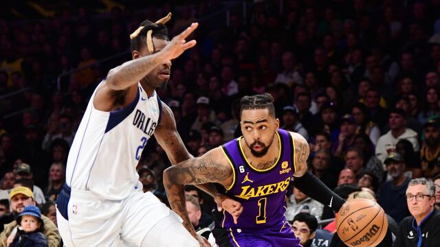 拉塞尔vs独行侠集锦 全场11+11 三分手感不佳六中零