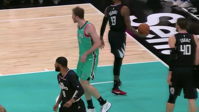 NBA常规赛：快船vs马刺中文解说全场回放