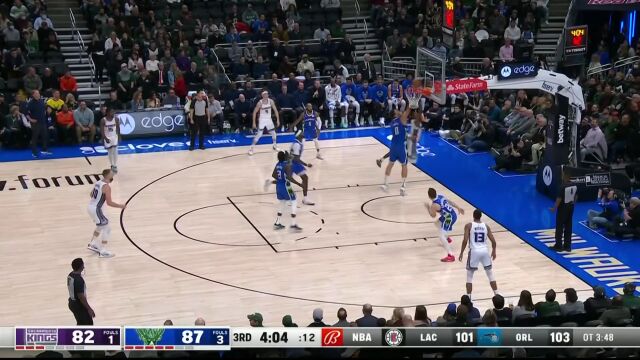 洛佩兹长臂一挥送出大帽 卡特妙传霍乐迪轻松取分