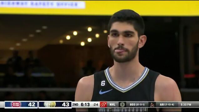 NBA常规赛：活塞vs灰熊第2节中文解说回放