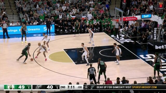 千变万化捉摸不透！布朗同样的弧顶单挑索汉 不同的飘逸终结