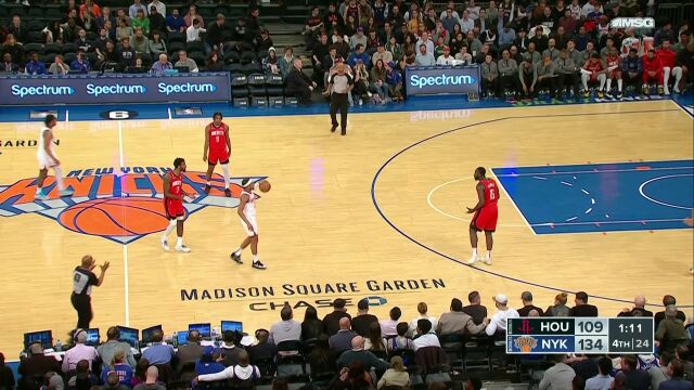 火箭vs尼克斯第4节英文原声回放