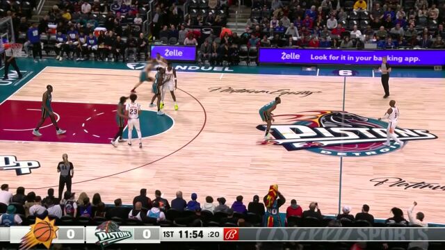 余光一扫输送炮弹 保罗精准分球底角克雷格三分穿心