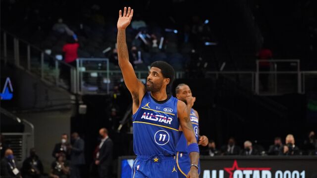 2021NBA全明星欧文集锦 24分12助攻飞身暴扣活久见！