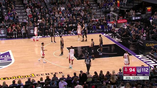 火箭vs国王第4节中文解说回放