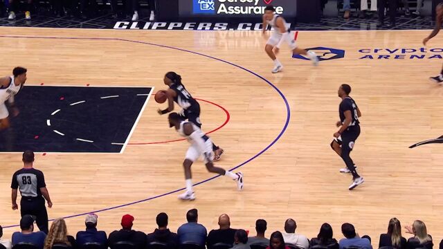 NBA常规赛：魔术vs黄蜂第4节中文解说回放