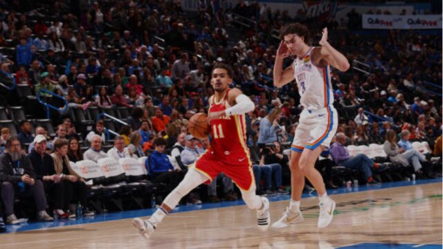 特雷杨vs雷霆集锦 砍33分迎生涯第58次30分+10助